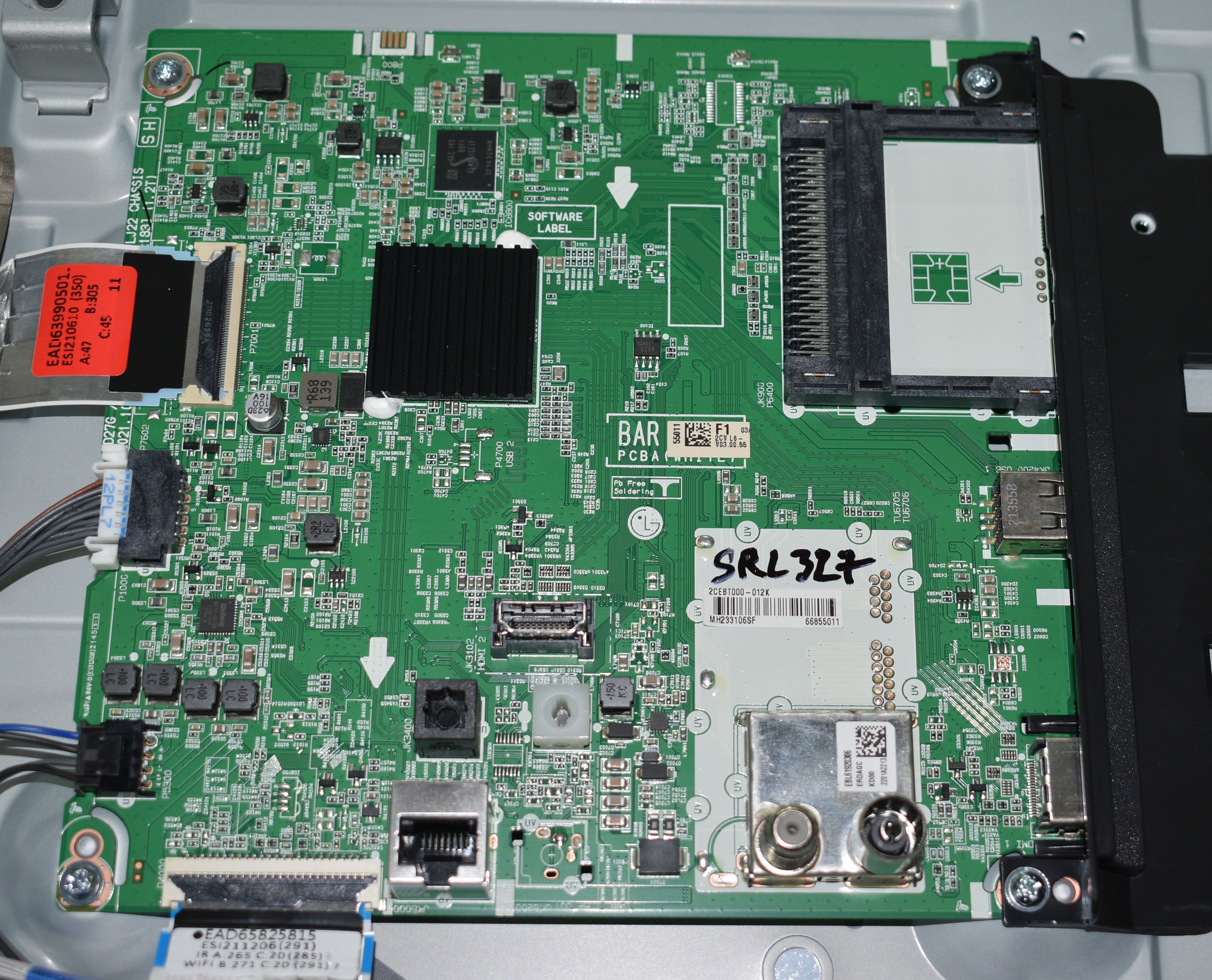 EAX69822903(1.0) Main Board / LG 32LQ63006LA LED TV / SDL320F0(HD0